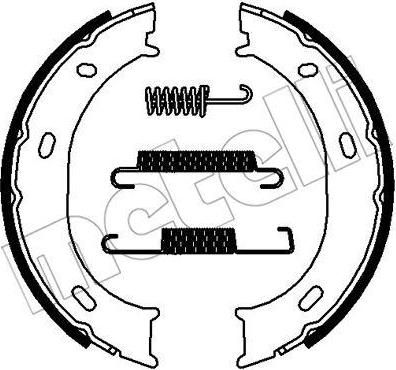 METELLI 53-0239K комплект тормозных колодок, стояночная тормозная с на MERCEDES-BENZ SPRINTER 2-t фургон (901, 902)