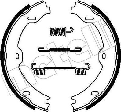 METELLI 53-0243K комплект тормозных колодок, стояночная тормозная с на MERCEDES-BENZ E-CLASS (W211)