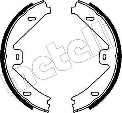 METELLI 53-0250 комплект тормозных колодок, стояночная тормозная с на MERCEDES-BENZ GLK-CLASS (X204)