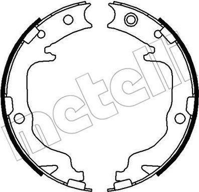 METELLI 53-0362 комплект тормозных колодок, стояночная тормозная с на JEEP COMPASS (MK49)