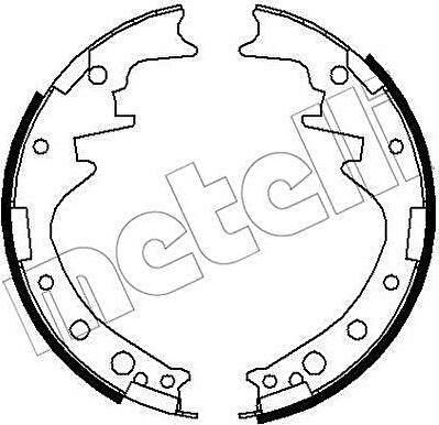METELLI 53-0413 комплект тормозных колодок на TOYOTA HIACE I Wagon (LH1_, RH1_, LH3_, RH3_, LH2_, RH2_)