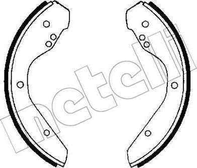 METELLI 53-0460 комплект тормозных колодок на VW KAEFER кабрио (15)