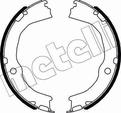 METELLI 53-0485 комплект тормозных колодок, стояночная тормозная с на CHEVROLET CAMARO кабрио