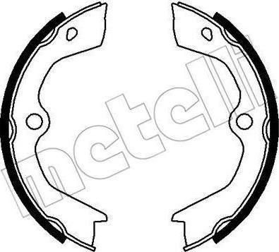 METELLI 53-0574 комплект тормозных колодок на JAGUAR XJ купе