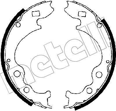 METELLI 53-0579 комплект тормозных колодок на MAZDA E-SERIE автобус (SR1)