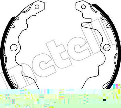 METELLI 53-0630 комплект тормозных колодок на TATA INDICA (40_V2)