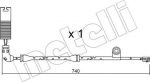 METELLI SU.195 сигнализатор, износ тормозных колодок на X3 (E83)