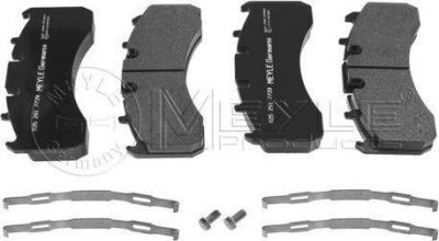 Meyle 025 291 7729/S комплект тормозных колодок, дисковый тормоз на RENAULT TRUCKS Premium 2