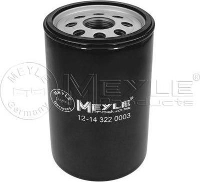 Meyle 12-14 322 0003 масляный фильтр на MAN L 2000