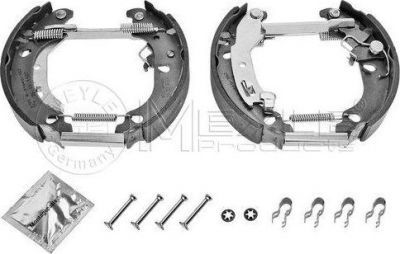 Meyle 214 533 0011/K комплект тормозных колодок на FIAT PANDA Van (169)