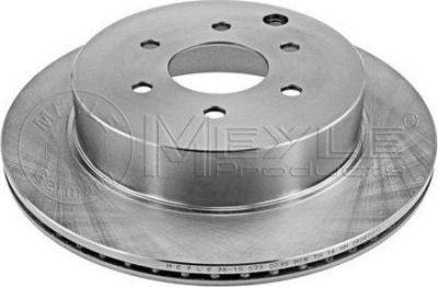 Meyle 36-15 523 0053 тормозной диск на NISSAN NAVARA (D40)