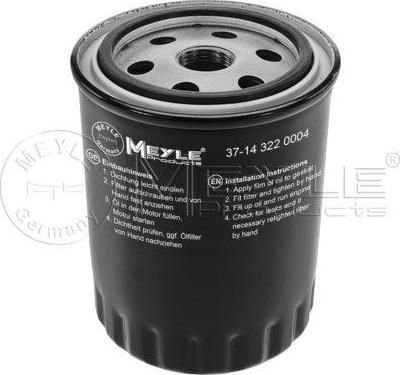 Meyle 37-14 322 0004 масляный фильтр на HYUNDAI ACCENT II седан (LC)