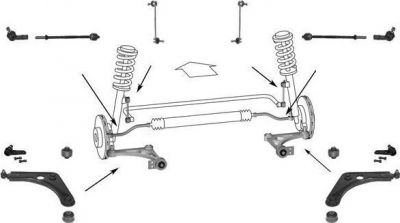 Meyle WG0146300 подвеска колеса на FORD ESCORT VII (GAL, AAL, ABL)