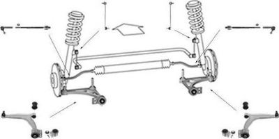 Meyle WG0495600 подвеска колеса на OPEL SIGNUM