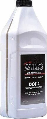 MILES EBF1000 Жидкость тормозная Miles DOT4 1л