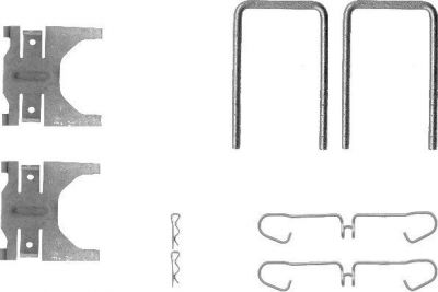 MINTEX MBA1144 комплектующие, колодки дискового тормоза на PEUGEOT 505 (551A)