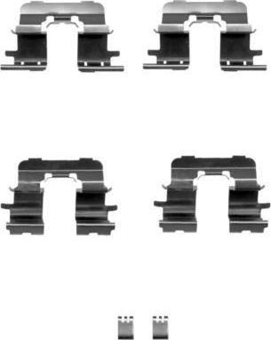 MINTEX MBA1290 комплектующие, колодки дискового тормоза на TOYOTA ALPHARD (ATH1_, MNH1_, ANH1_)
