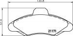 MINTEX MDB1493 комплект тормозных колодок, дисковый тормоз на FORD ESCORT VII седан (GAL, AFL)