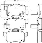 MINTEX MDB1564 комплект тормозных колодок, дисковый тормоз на ROVER 600 (RH)