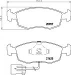MINTEX MDB1641 комплект тормозных колодок, дисковый тормоз на FORD SCORPIO I (GAE, GGE)