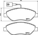 MINTEX MDB2241 Комплект тормозных колодок, диско