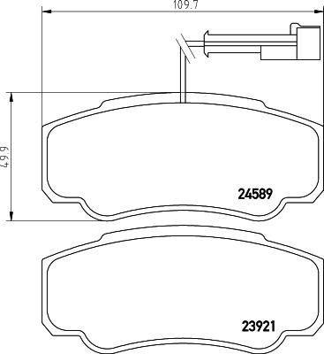 MINTEX MDB2918 комплект тормозных колодок, дисковый тормоз на NISSAN CABSTAR