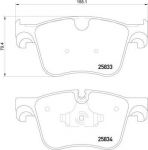 MINTEX MDB3394 комплект тормозных колодок, дисковый тормоз на PEUGEOT 308 II