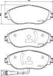 MINTEX MDB3814 комплект тормозных колодок, дисковый тормоз на SKODA OCTAVIA (5E3)