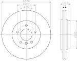 MINTEX MDC1404 тормозной диск на 3 кабрио (E46)
