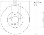 MINTEX MDC1659 тормозной диск на 5 Touring (E61)