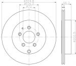 MINTEX MDC2519 тормозной диск на MAZDA CX-7 (ER)