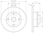 MINTEX MDC502 тормозной диск на VW PASSAT Variant (3A5, 35I)