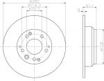 MINTEX MDC999 тормозной диск на HONDA LEGEND IV (KB_)