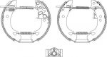 MINTEX MSP138 комплект тормозных колодок на FIAT UNO (146A/E)