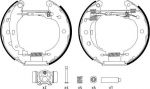 MINTEX MSP145 комплект тормозных колодок на NISSAN KUBISTAR (X76)