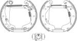 MINTEX MSP299 комплект тормозных колодок на OPEL CORSA C (F08, F68)