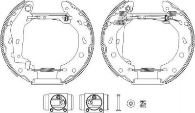 MINTEX MSP332 комплект тормозных колодок на SMART FORTWO Cabrio (451)