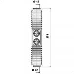 MOOG K150042 комплект пылника, рулевое управление на LADA 112