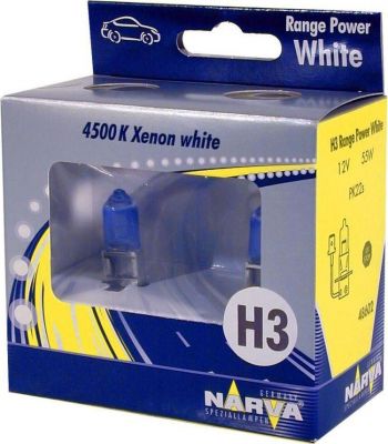 NARVA Лампа NARVA H3 55 Вт (48602 RPW) 2шт. (48602 RPWNVAS2)
