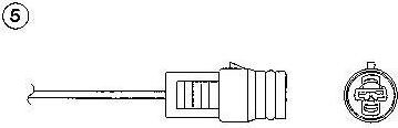 NGK 0154 лямбда-зонд на SUZUKI BALENO (EG)
