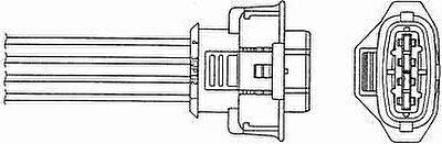 NGK 1525 лямбда-зонд на OPEL VECTRA C универсал