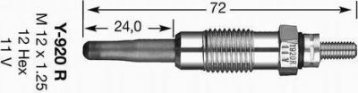 NGK 3645 свеча накаливания на FIAT CROMA (154)