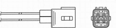 NGK 8886 Кислородный датчик (Zirconium) 8886 OZA669-EE25