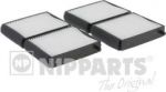 Nipparts Фильтр салона MAZDA 323 VI 98-03 (упак.2шт.) (J1343005)