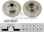 NIPPARTS Диск торм. TOYOTA AVENSIS 1.6-2.0 97- зад. (42431-20430, J3312037)