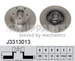 NIPParts J3313013 тормозной диск на MAZDA 626 III Station Wagon (GV)