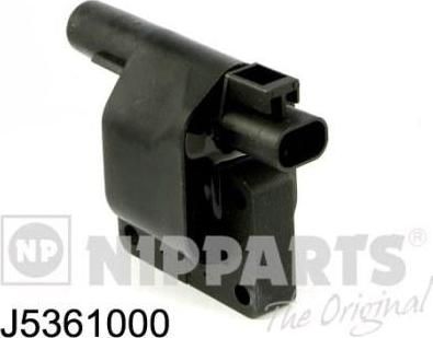 NIPParts J5361000 катушка зажигания на NISSAN ALMERA I (N15)