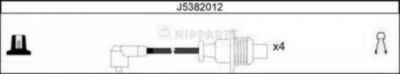 NIPParts J5382012 комплект проводов зажигания на TOYOTA LAND CRUISER (_J6_)