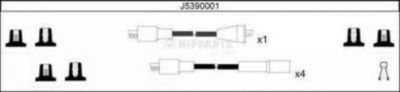 NIPParts J5390001 комплект проводов зажигания на NISSAN DATSUN 160 J (710, A10)