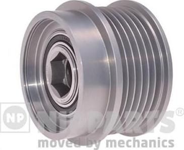 NIPParts N1182006 механизм свободного хода генератора на TOYOTA AURIS (NRE15_, ZZE15_, ADE15_, ZRE15_, NDE15_)